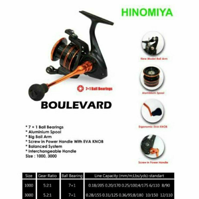 Reel Hinomiya Boulevard 3000