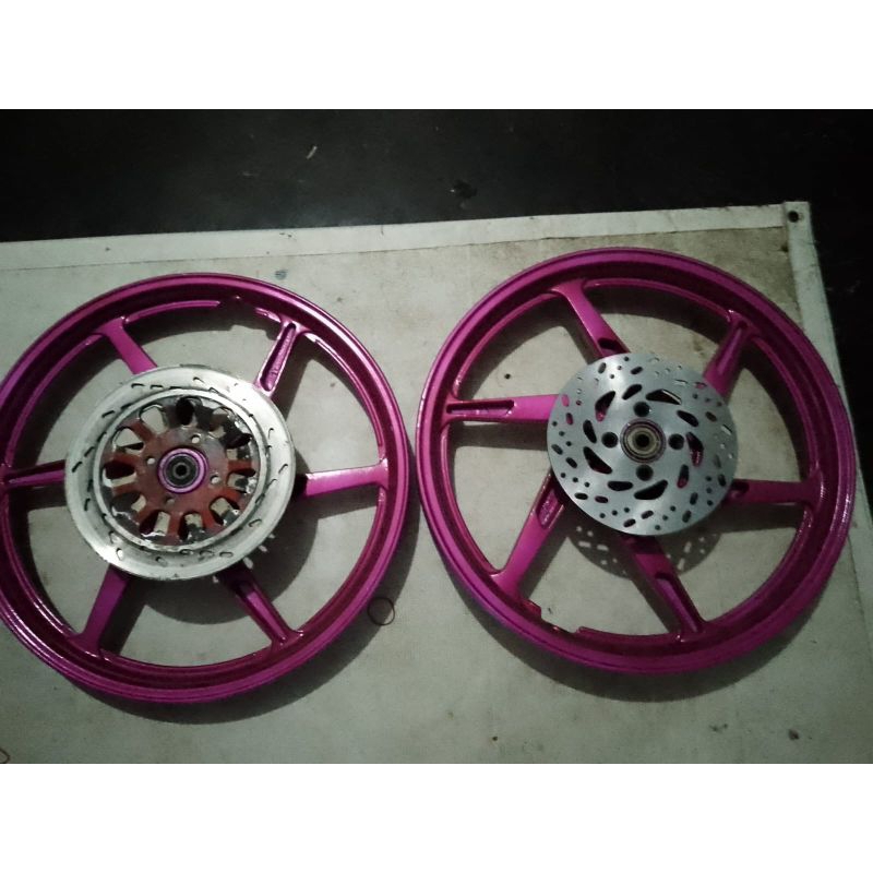 velg ENKEI satria 2 tak hiu lumba masuk #velg2tak #velgenkei