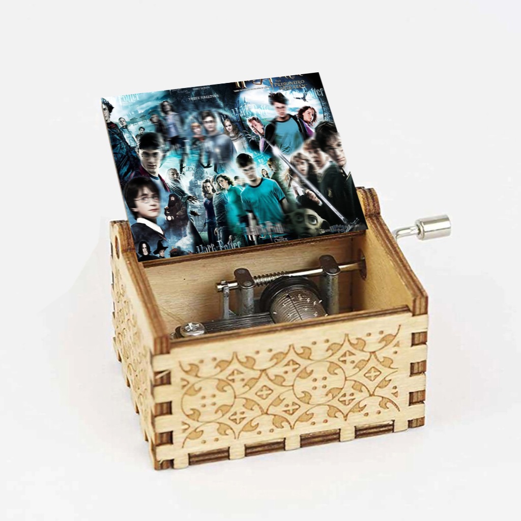 Kotak Musik Kayu Hadiah Romantis