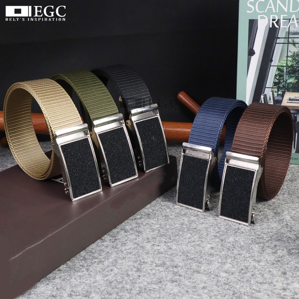 IKAT PINGGANG PRIA TACTICAL KANVAS NYLON / GESPER METAL BUCKLE - AMC-FX-30/ FX-8+KATUN