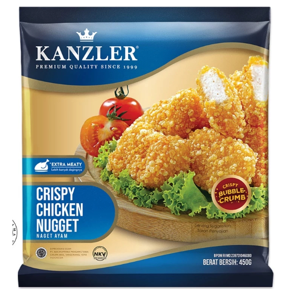 

Kanzler Crispy Chicken Nugget 450 gr