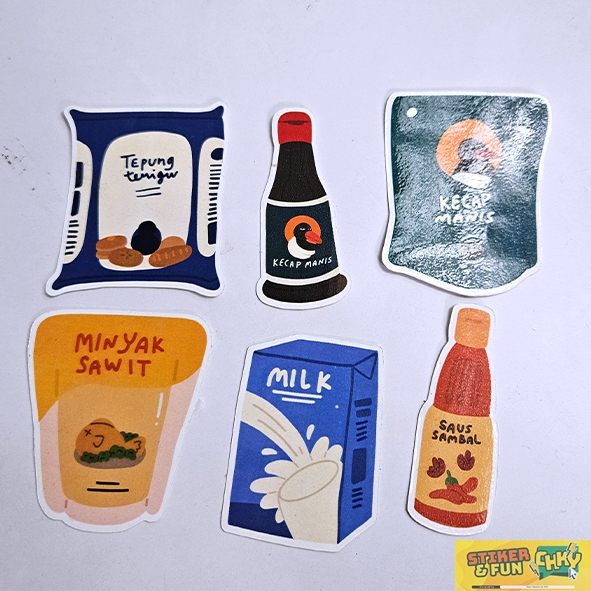 

Sticker/Stiker FUN Sembako Indonesia Volume 2