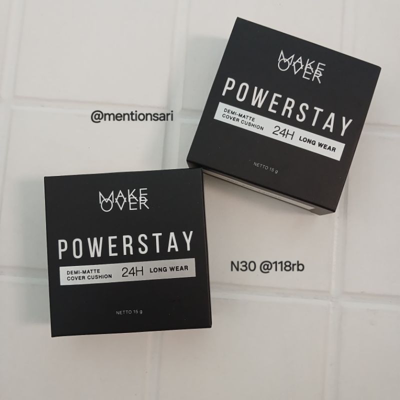 Make over Power stay Demi-matte Cover cushion. Shade N30
