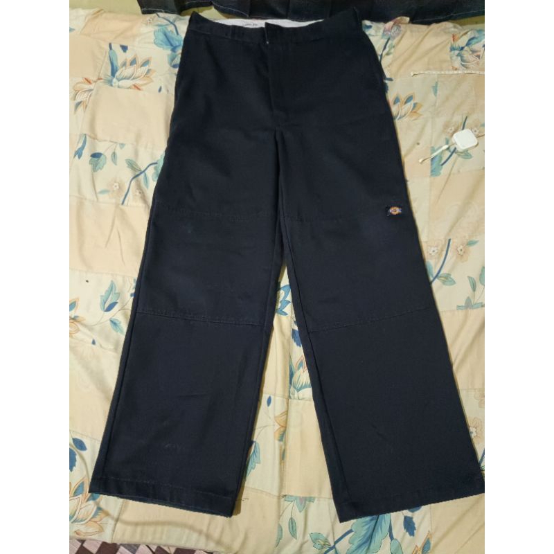 dickies double knee hitam