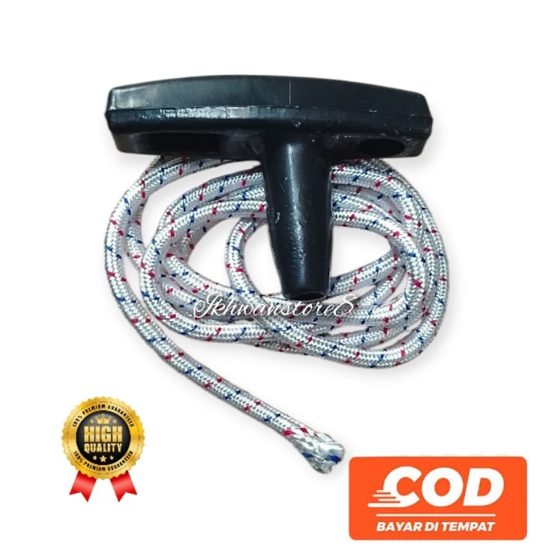 starter Chainsaw Tarikan Pegangan Mesin Chainsaw Recoil Starter Senso