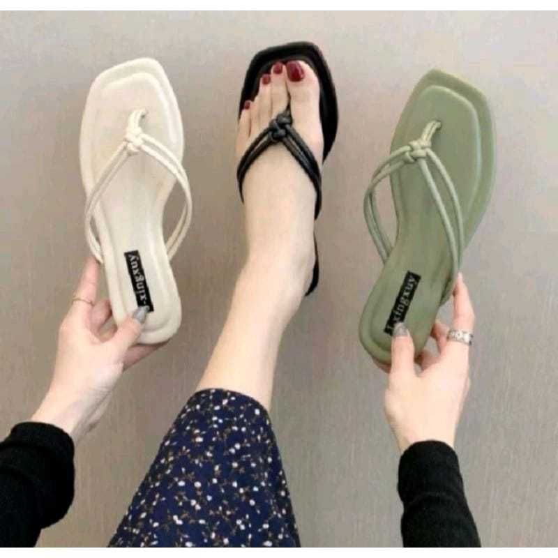 Sandal Teplek Tali Kupat New / Sandal Teplek