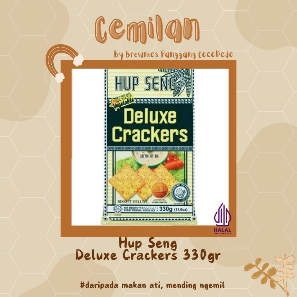 

Hup Seng Biskuit Deluxe Sayuran / Hup Seng Crackers