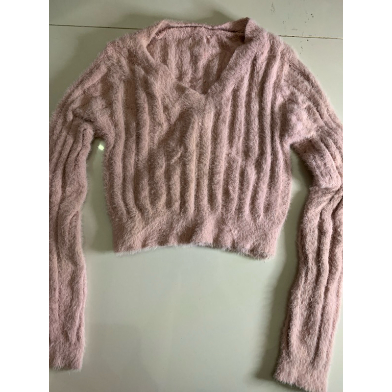 Preloved | Fur Coat Crop