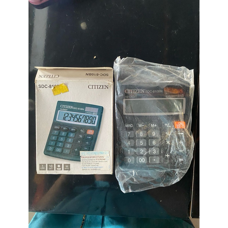 

PROMO!!! Kalkulator Citizen SDC-810BN