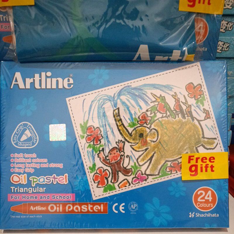 

krayon artline 24 warna/oilpastel