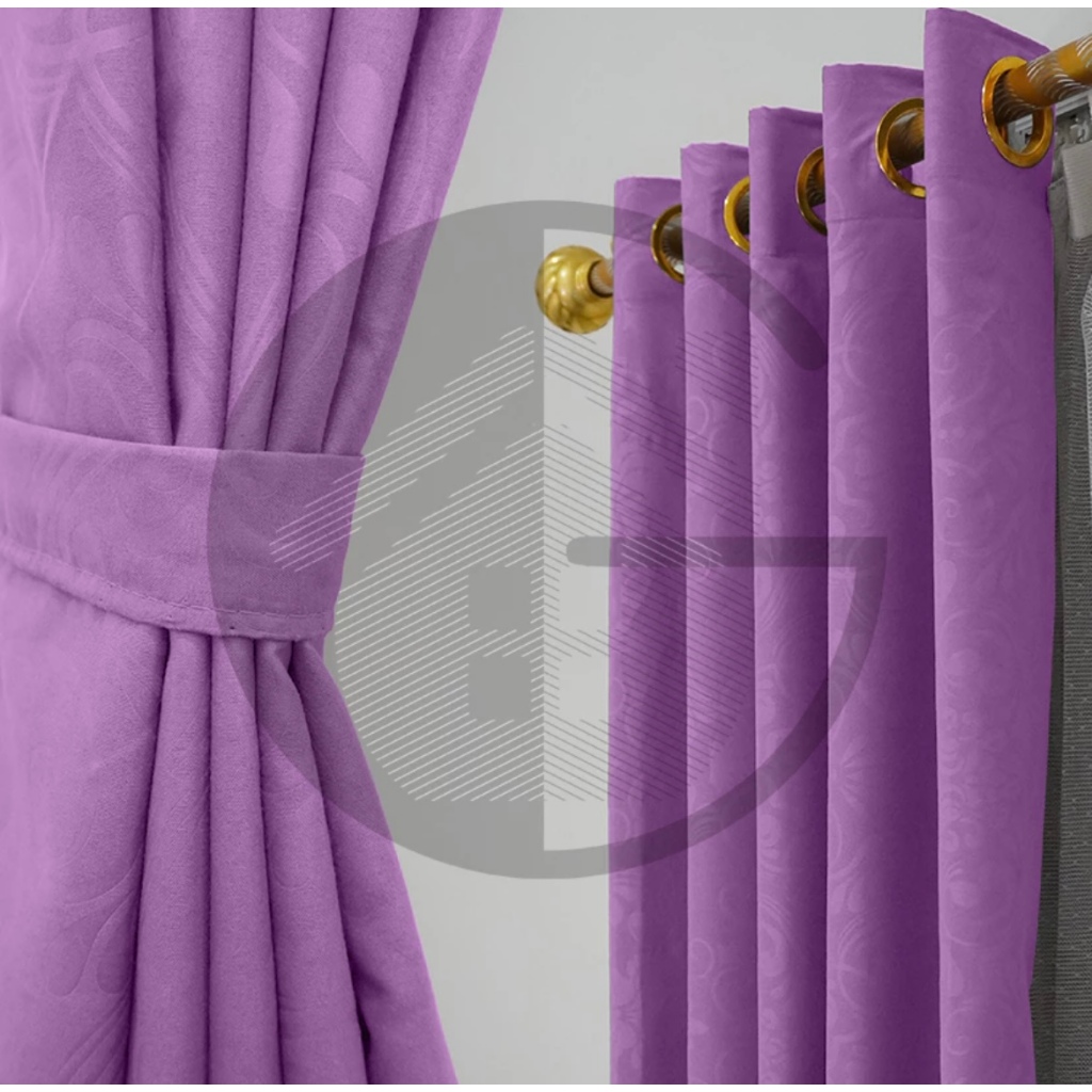 Hordeng Jendela Ring Smokering Embos Polos