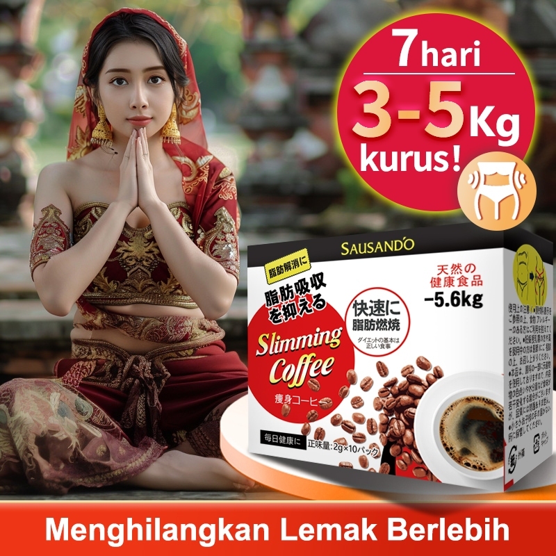 

Kopi Pelangsing Alami Turun 5KG Bulan Bahan Organik Aman