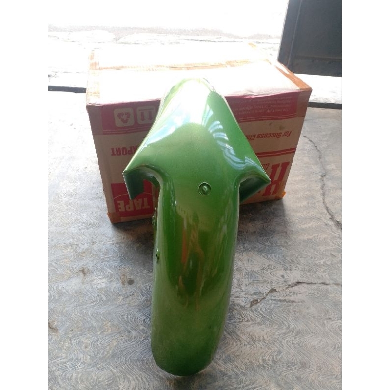 slebor spakbor depan ninja r warna hijau botol