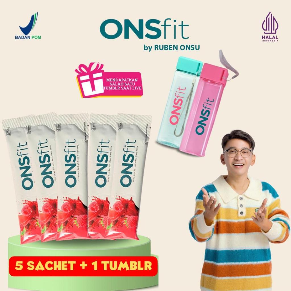 

Onsfit 5 Sachet Free Botol Kotak Pink atau Tosca By Ruben Onsu