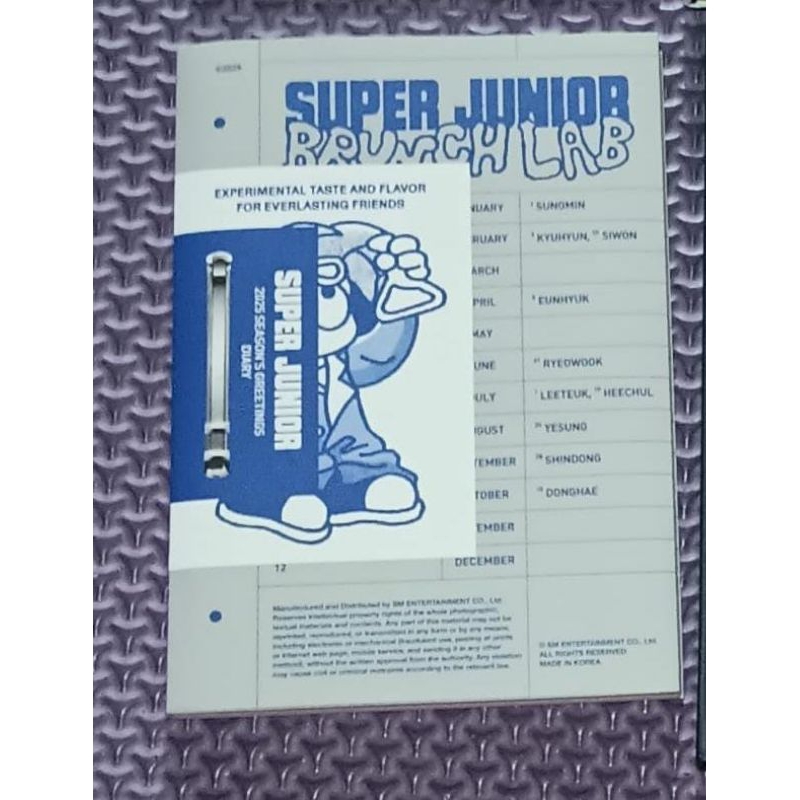 

Diary SG 25 SuJu