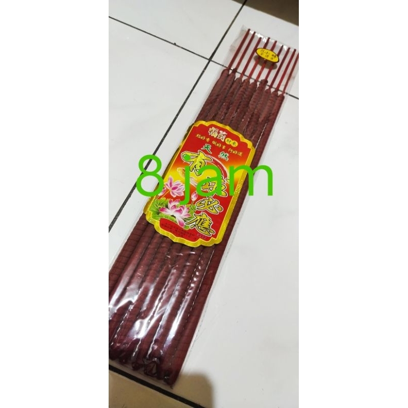 DUPA HIO ULIR MERAH WANGI CENDANA 8JAM ISI 9BATANG