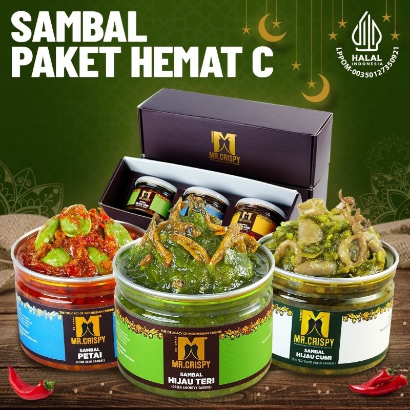 

SAMBAL HEMAT C MR CRISPY(PETE+HT+HCM)