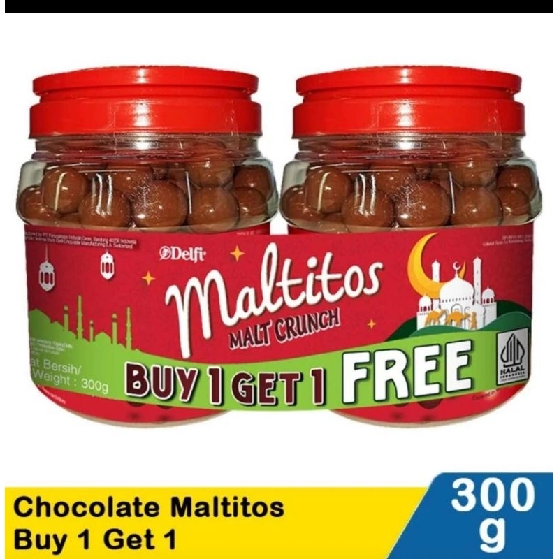 Maltitos buy 1 get 1 @300gr