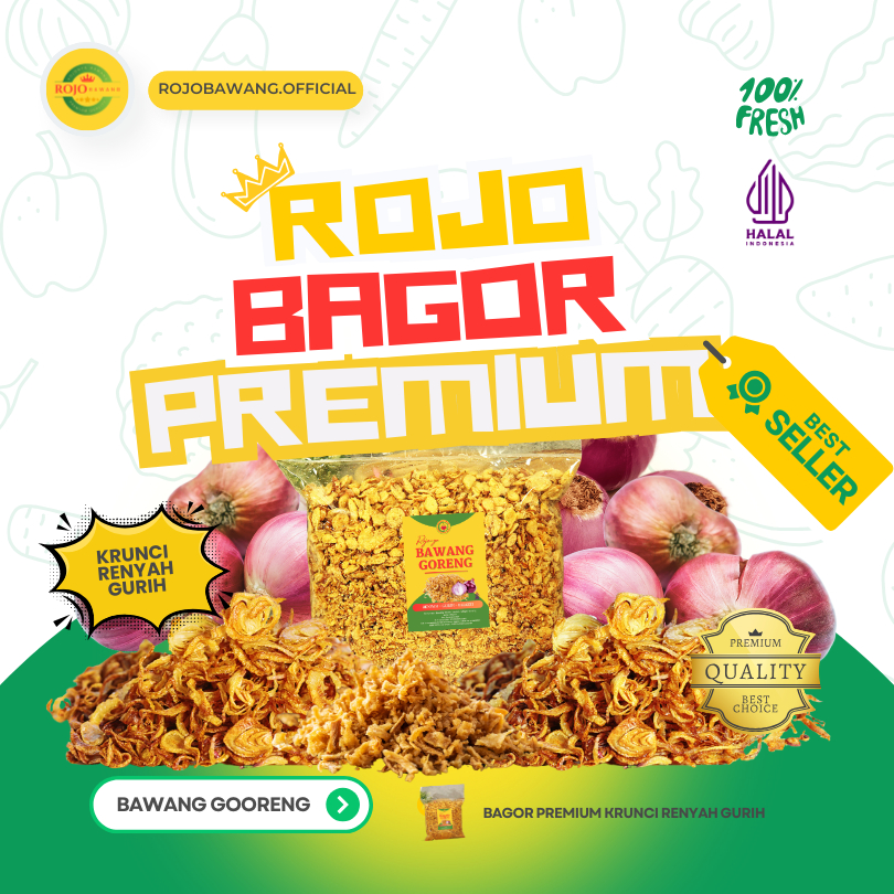 

bawang goreng 1kg original dari kediri PREMIUM renyah gurih bergizi