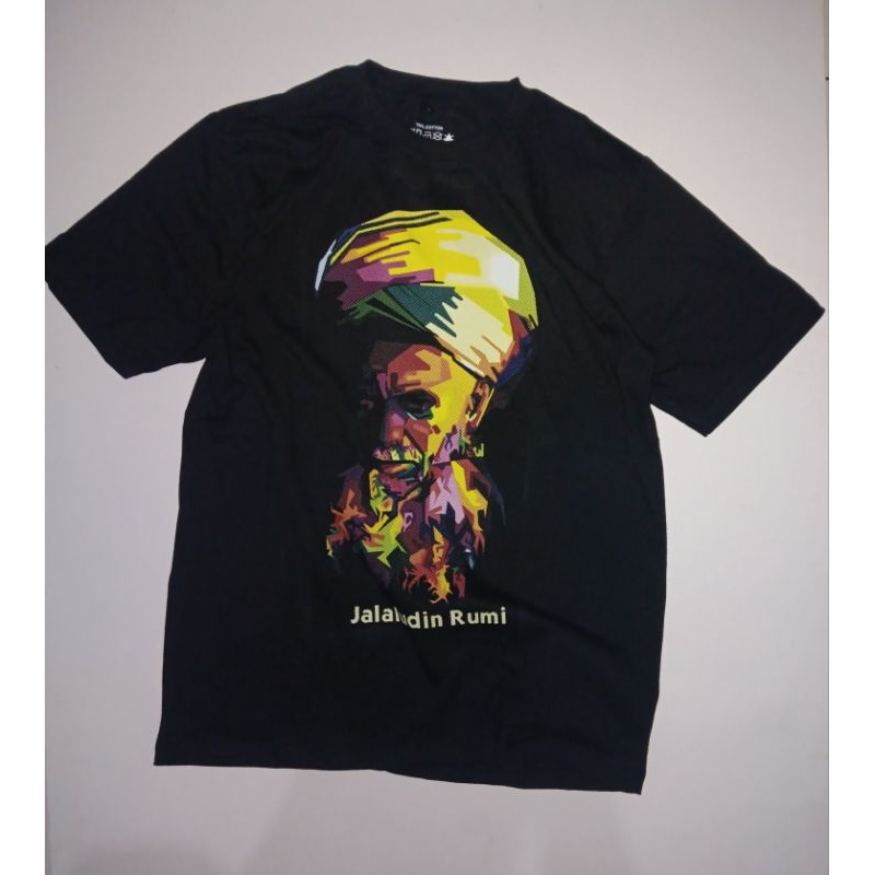 Kaos Jalaludin Rumi | Cotton Combad 24s