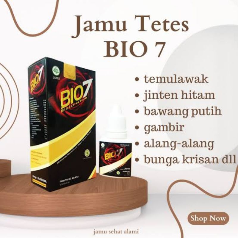 Bio 7 Bio Seven Bio7 Jamu Herbal Tetes Terbaik