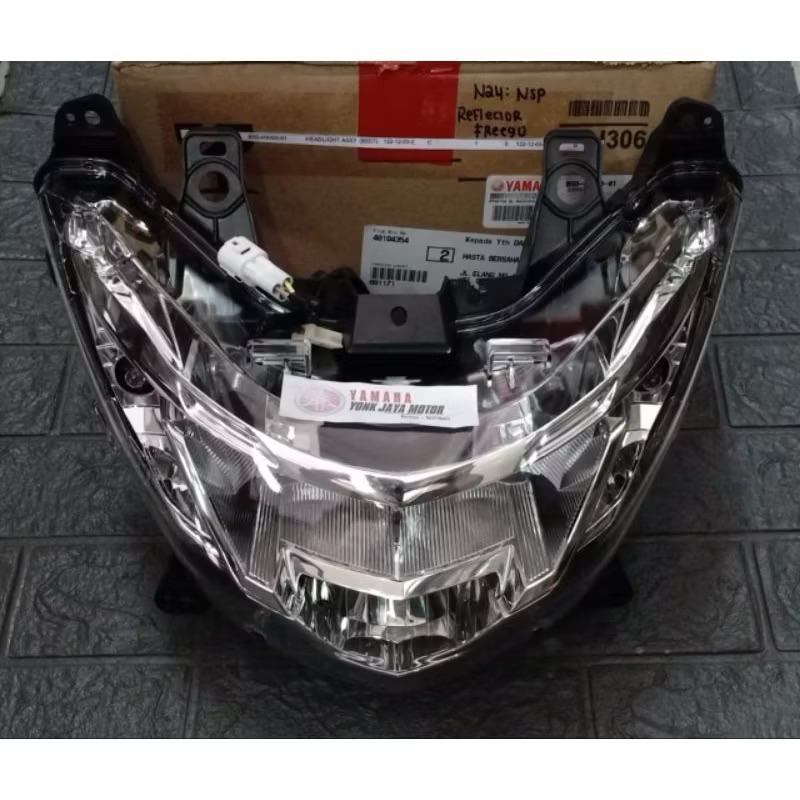 HEADLIGHT ASSY LAMPU DEPAN YAMAHA FREEGO FREEGO S ORIGINAL YAMAHA