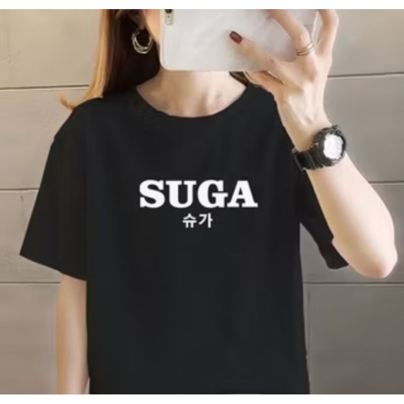KAOS BTS OVERSIZE SUGA JUMBO WANITA