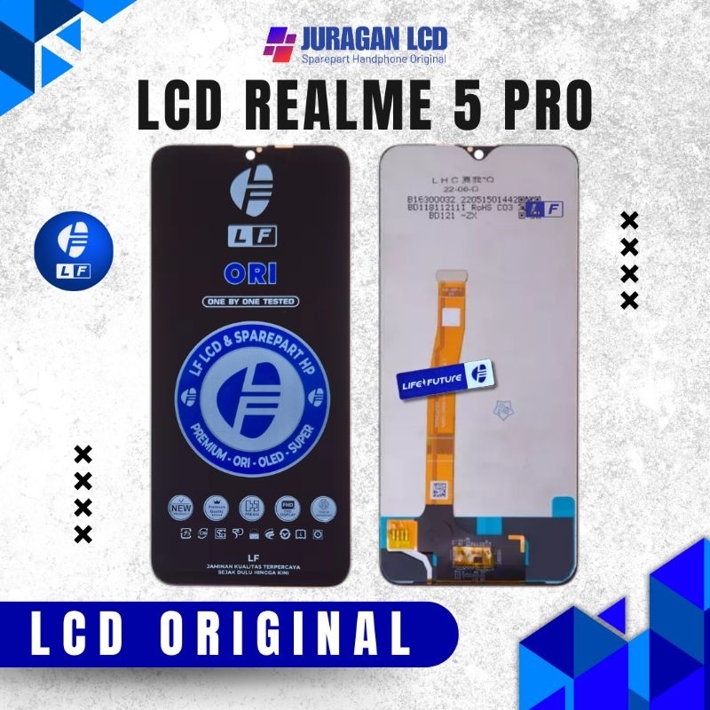 Lcd Realme 5 Pro Original fullset touchscreen Life future kualitas terbaik harga termurah