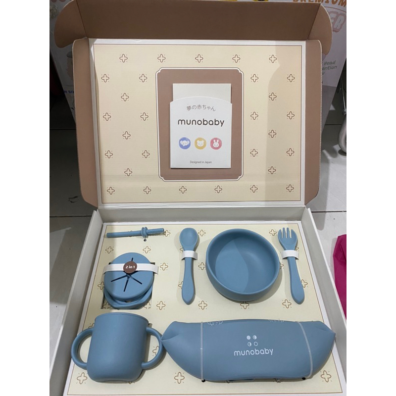 munobaby feeding set