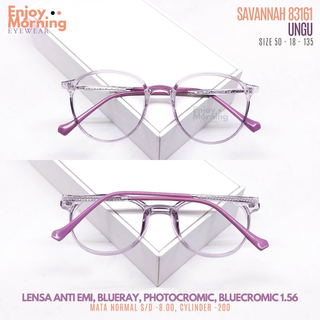 Kacamata Minus Wanita -025 s/d -8 Silinder -2 Anti Radiasi Blueray Photocromic Bluecromic Kacamata W