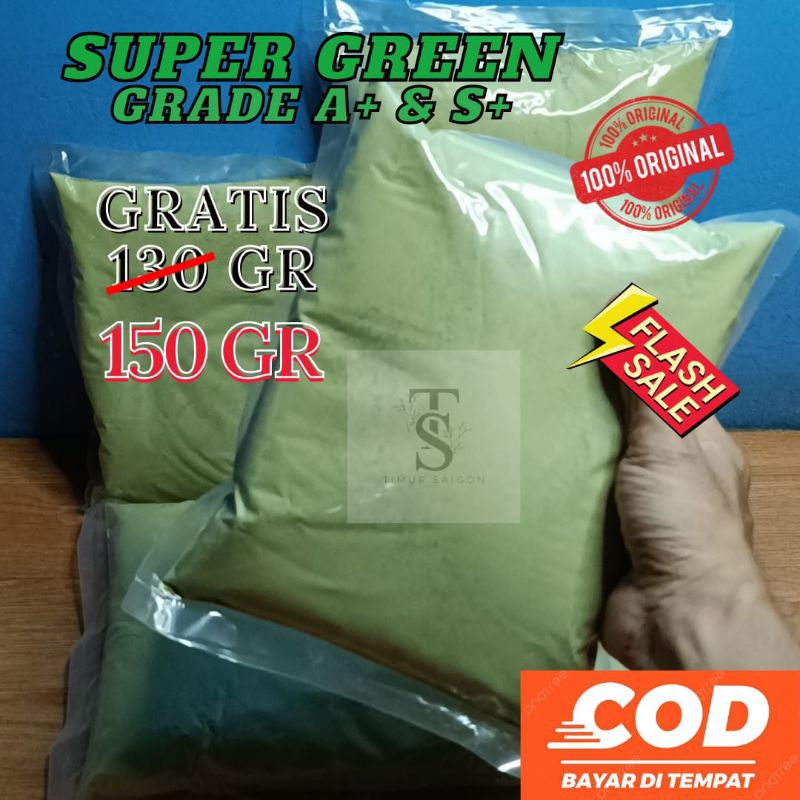 

TEH HIJAU VIRAL ASLI KALIMANTAN 1KG BONUS 150GR