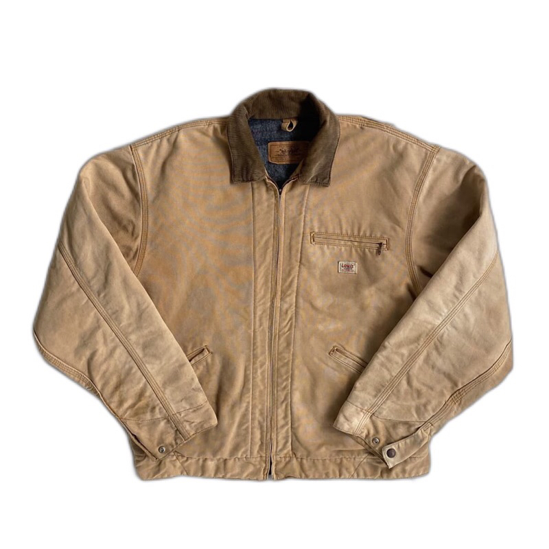 Detroit Jacket Levis Workers Caramel Sunfaded Original.