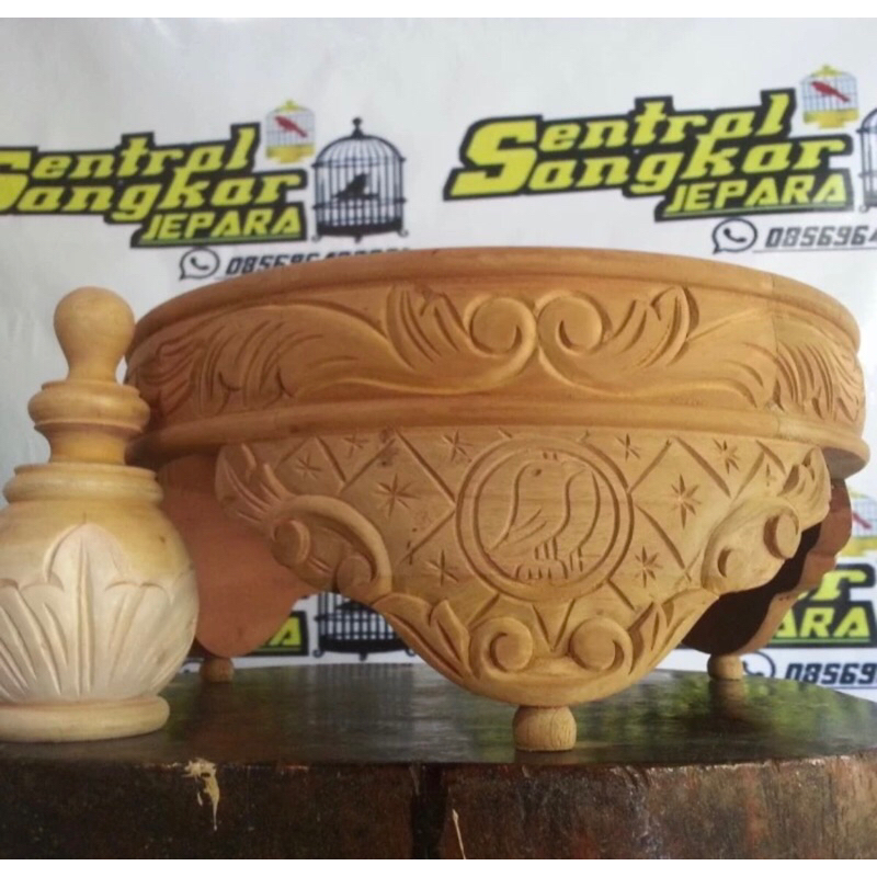 TEBOK LOVEBIRD UKIR MURAH