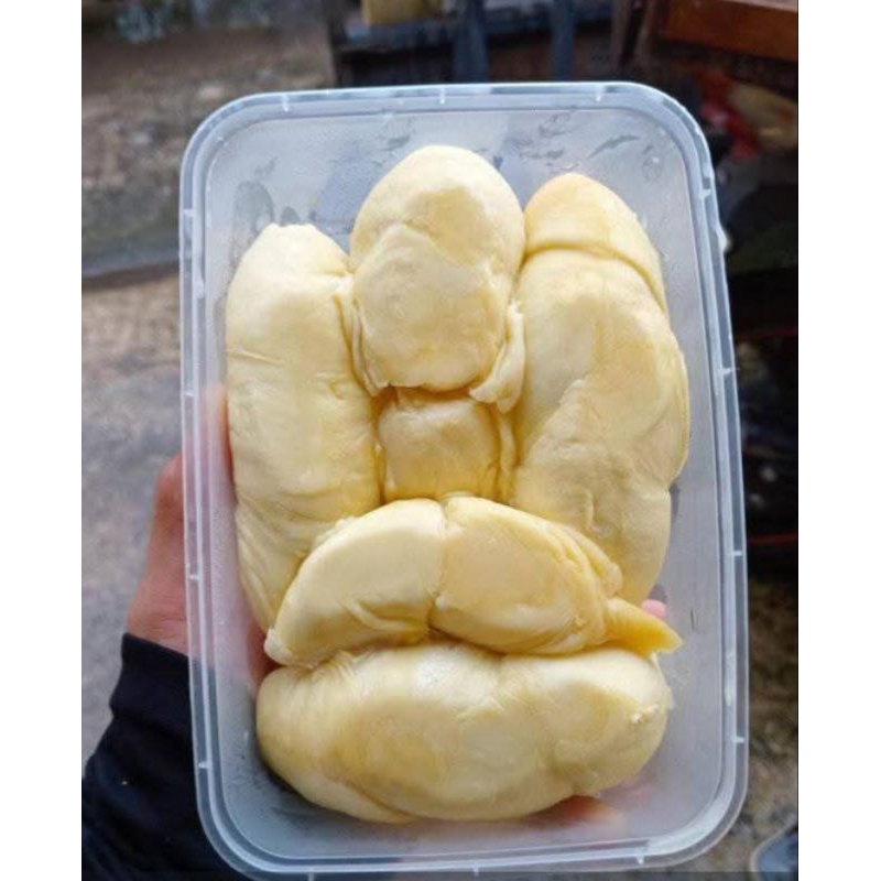 

Durian kupas Medan premium dijamin manis kemasan 500 gram