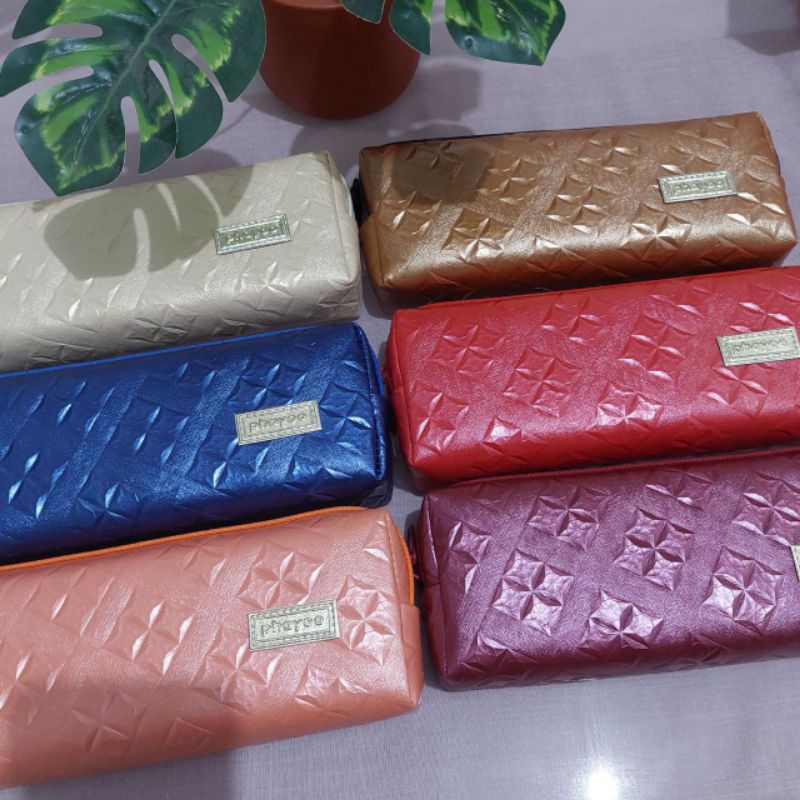 

[YOBANA] KOTAK PENSIL TEMPAT PENSIL PENCIL CASE PHAYOO POLOS TEKSTUR UNIK ELEGANT
