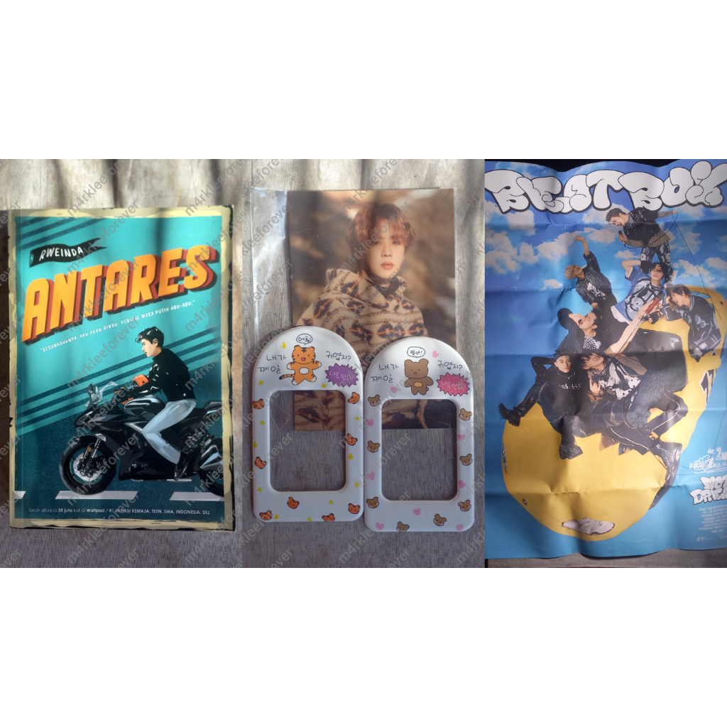 Novel Antares Cahol Tiger Bear Duckyworld Postcard Kun Golden Age Poster NCT Dream Beatbox OFFICIAL