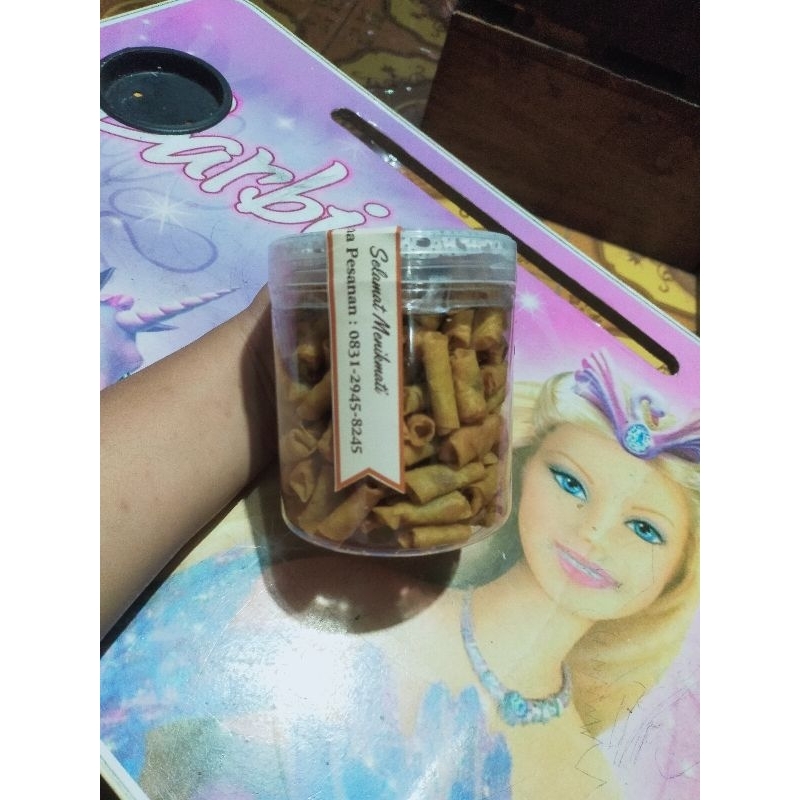 

sumpia abon kemasan 600ML//± 350 gram