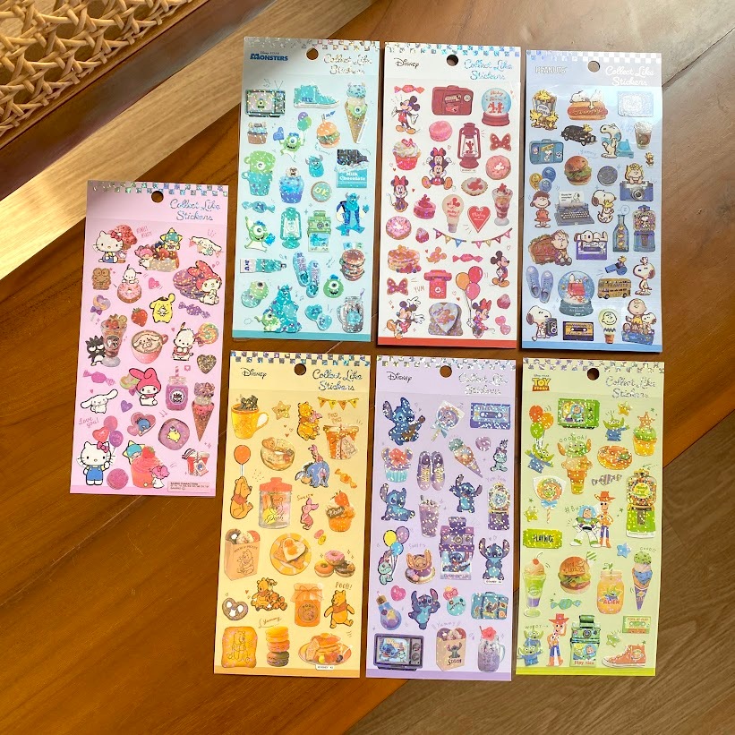

Stiker Hias Karakter Disney Sanrio Pooh Stitch Toys Story Sulley Monster Inc Tsum Tsum Pikachu Unik Lucu Gift Hadiah