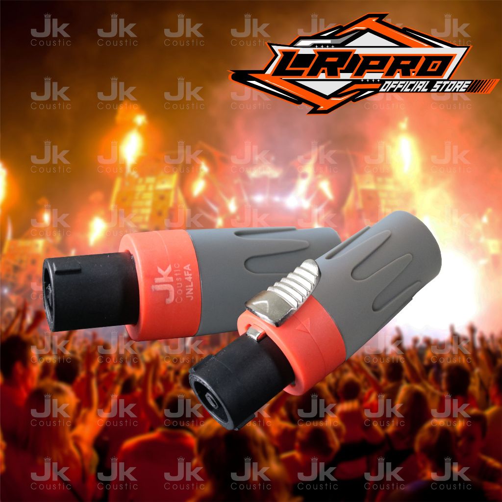 Jack speakon anti Air Jk coustic JNL 4 FA