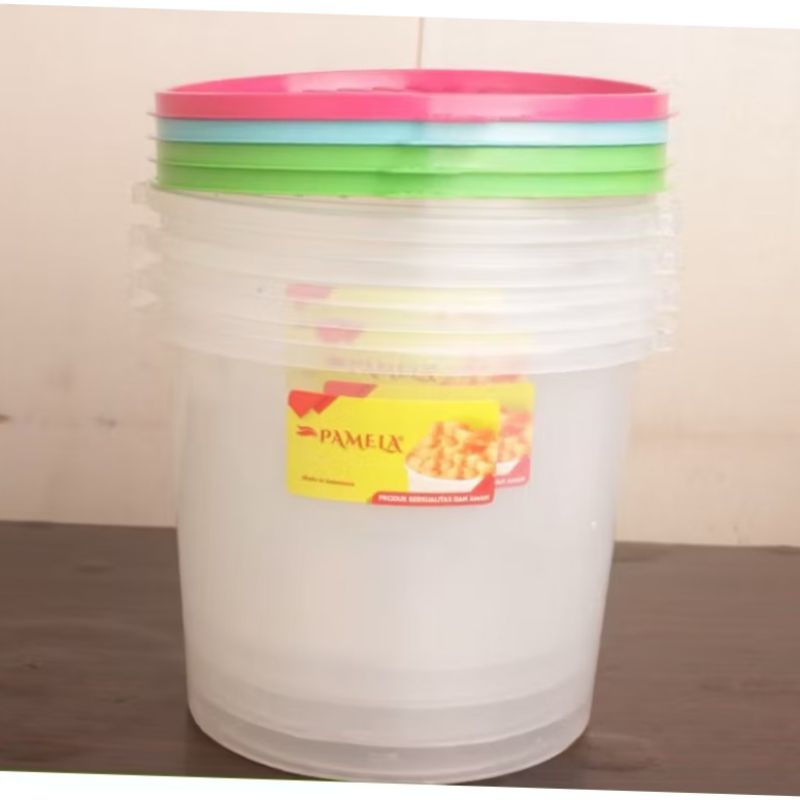 Toples Plastik Kerupuk Peyek 5 liter dan 10 liter Pamela