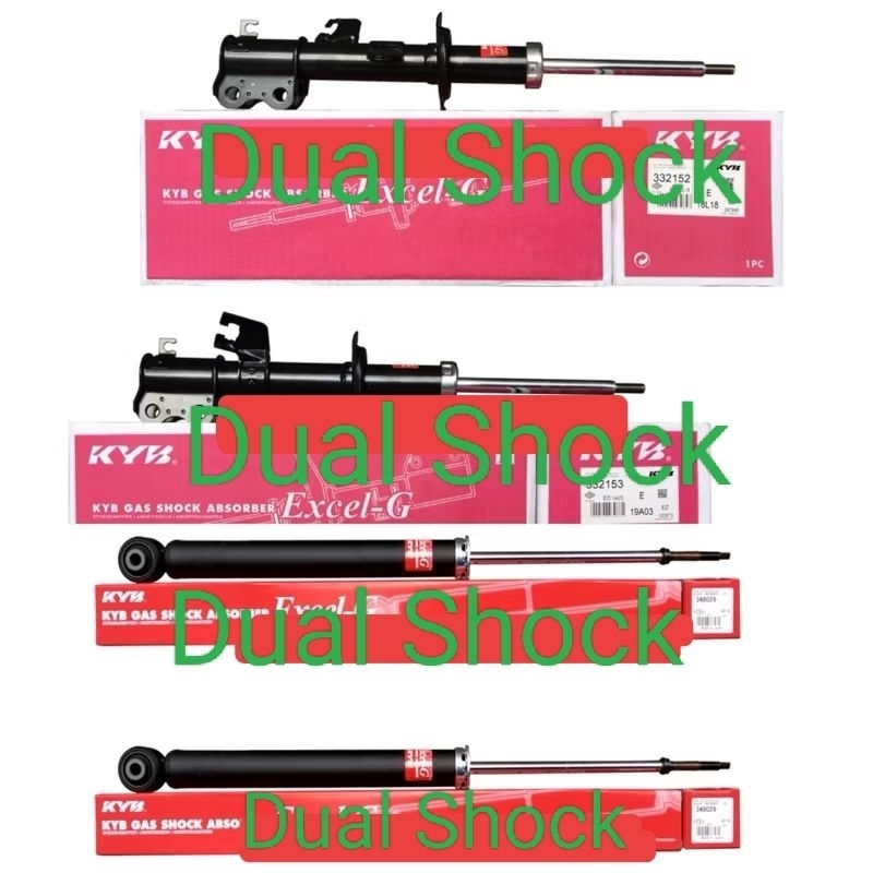 shockbreaker Nissan March depan belakang kyb excel-G