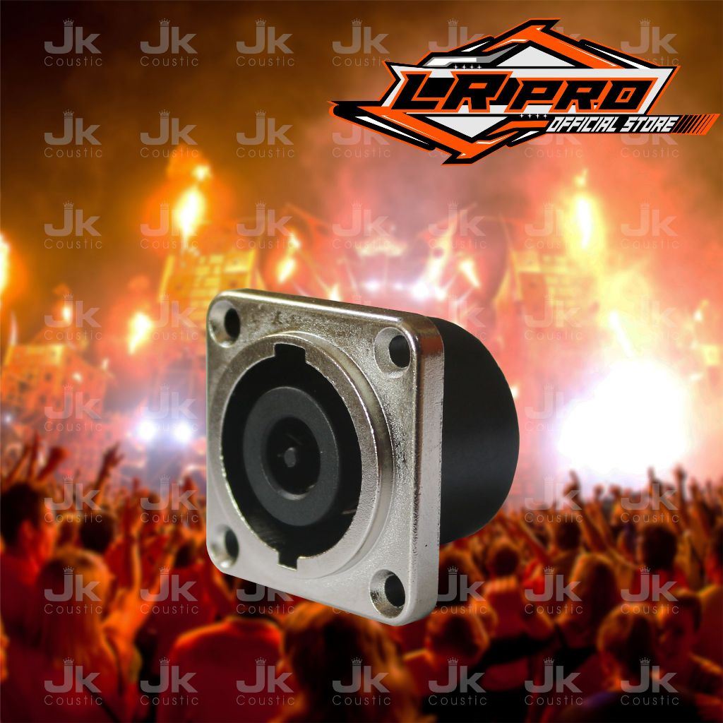 Speakon Soket Chassis Speakon 8 Pin Jk Coustic JNL 8 MPR
