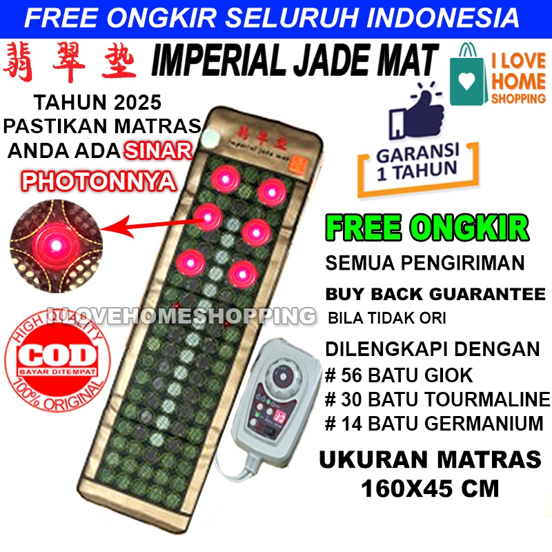 Imperial jade mat / matras terapi kesehatan / matras kesehatan batu giok