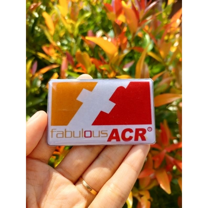 

emblem Fabulous ACR | label Fabulous ACR | logo fabulous ACR | stiker timbul