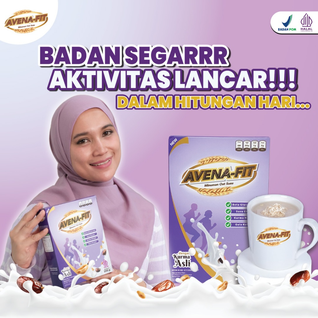 

Avena Fit Original - Bantu Turunkan Kolesterol Tinggi Dalam Hitungan Hari