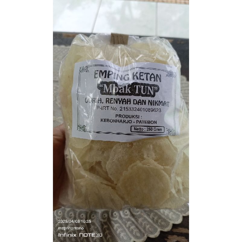 

Emping Ketan mbak Tun