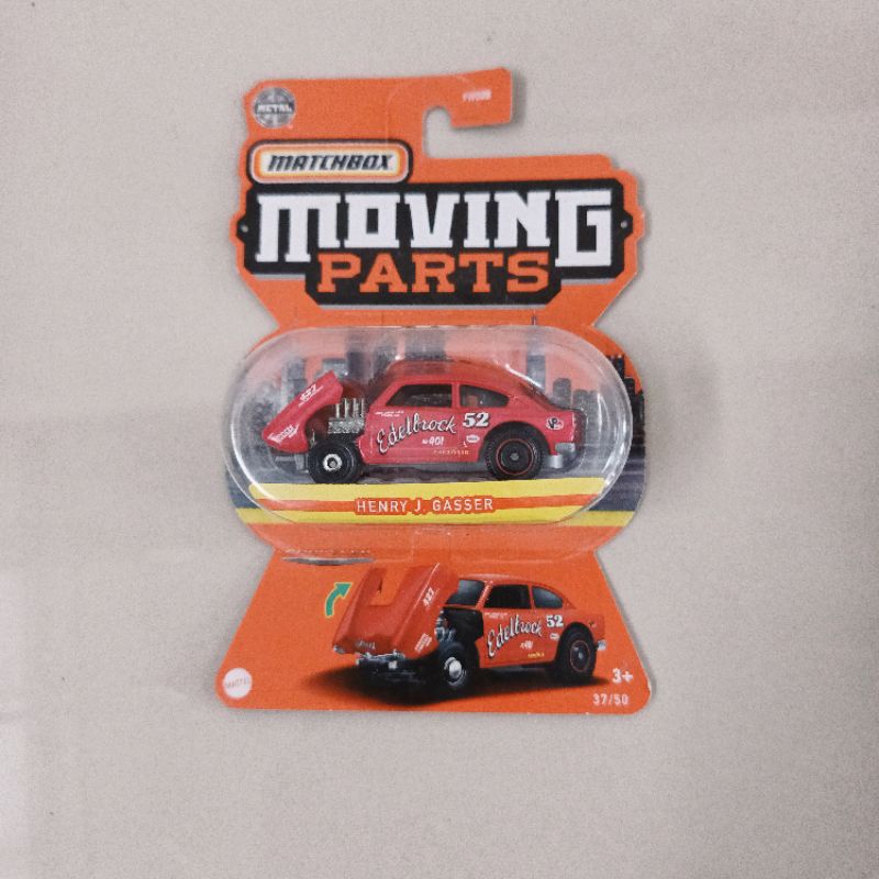 Matchbox Moving Parts Henry J Gasser EdelBrock 52