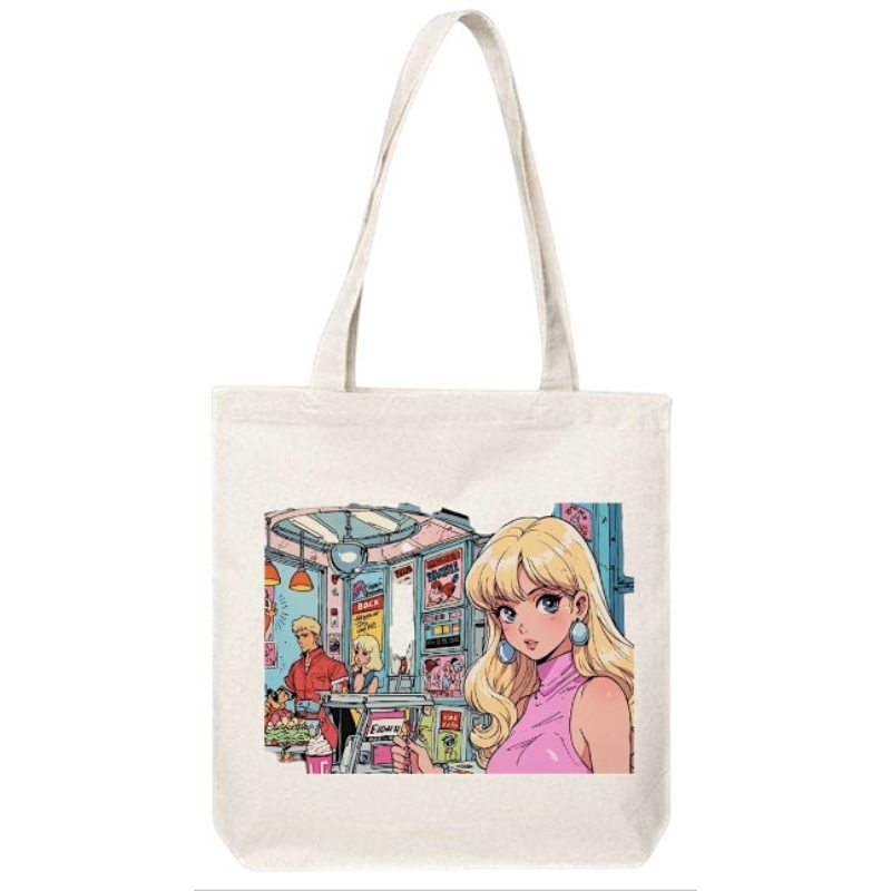 Totebag Aesthetic Japan Vintage anime pop culture khas kontol memek manga klasik #JejepanganTote