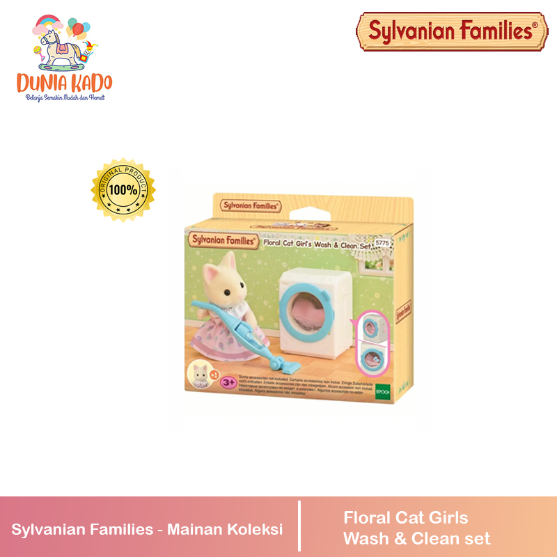 The Sylvanian Families - Mainan Koleksi Floral Cat