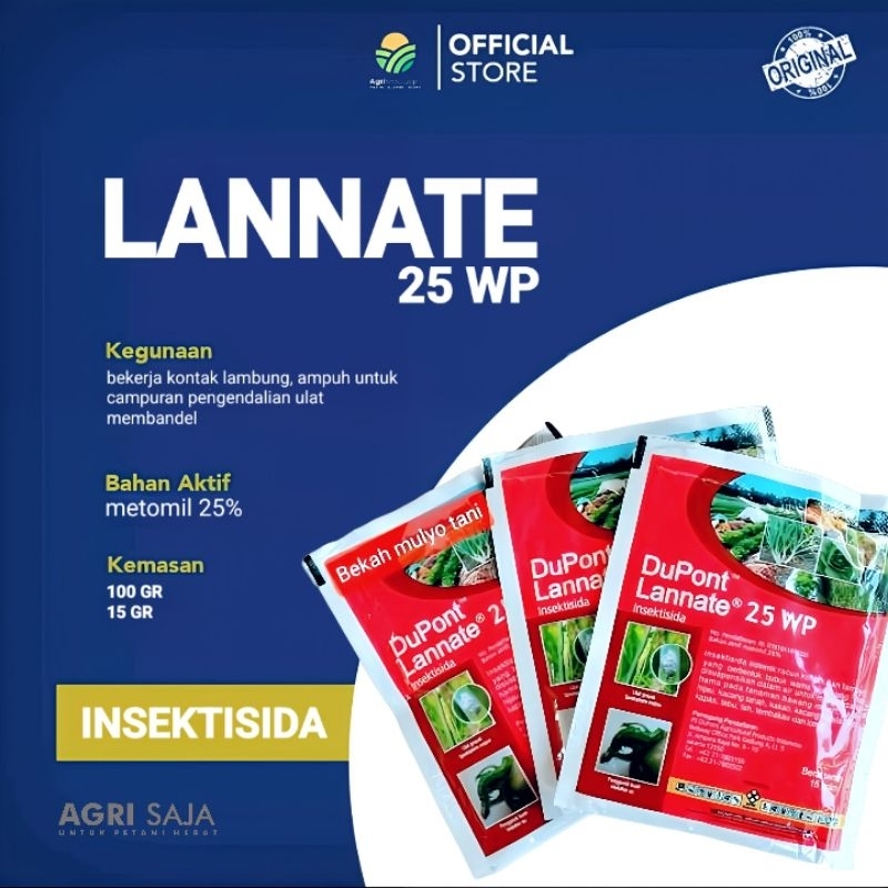 insektisida LANNATE WP 100GR Corteva Dupont